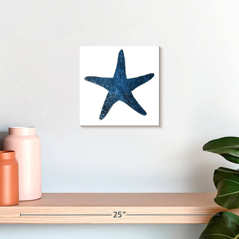 Aletra Navy Starfish, 10" H x 10" W