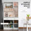 Buffet moderne avec huche de 71 po avec armoire de rangement Hallbera-2109645816