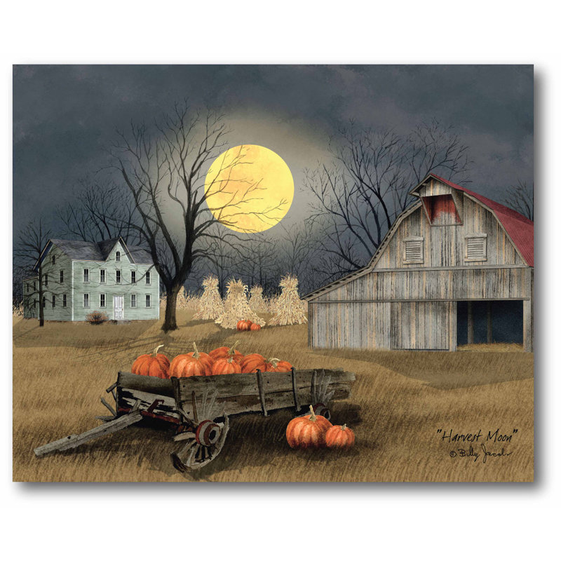« harvest moon », reproduction d’impression sur toile
