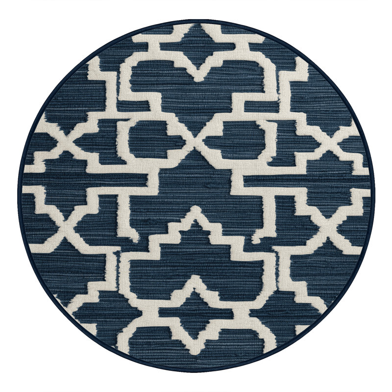 Machine Washable Trellis Gray Area Rug