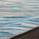 Poyen Abstract Machine Woven Area Rug in Blue