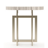 Caracole Stone End Table