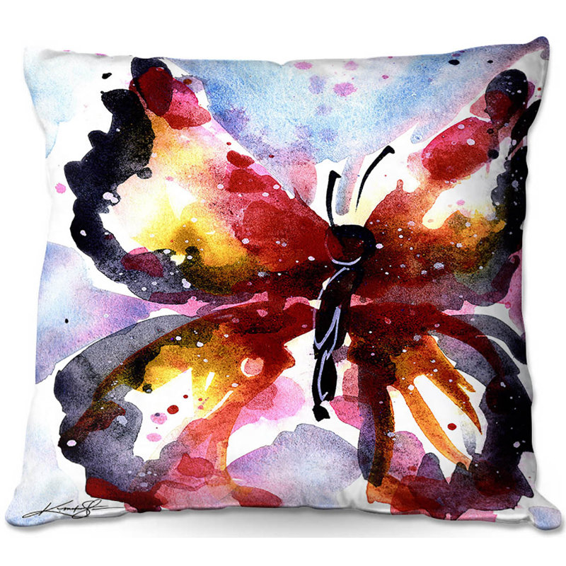  Coussin Couch Butterfly Delight XVIII, 16 po x 1 po
