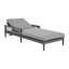 Chaise longue inclinable simple avec coussins 82,5 po Evalyn