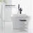 Solid Brass Floor Mount Bathtub Faucet Free Standing Tub Faucet Freestanding Tub Filler Matte Flow Rate Swivel Spout With Hand Shower ‎YGSLT FANG