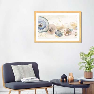 " Agates Flying Watercolor " by Patricia Pinto