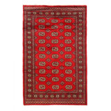 Jaklyn One-of-a-Kind Rectangle 4'1" X 6'3" Hand Knotted Area Rug