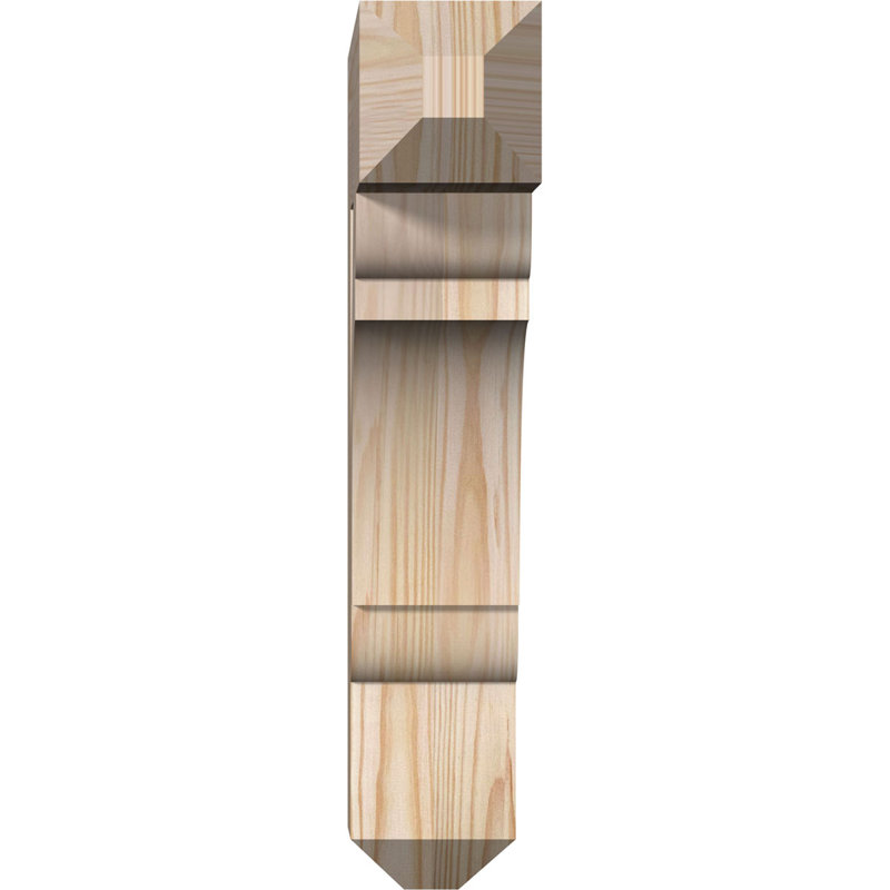 Support pour artisan olympique, Douglas (lisse), H 18 po x l 3,5 po x P 14 po