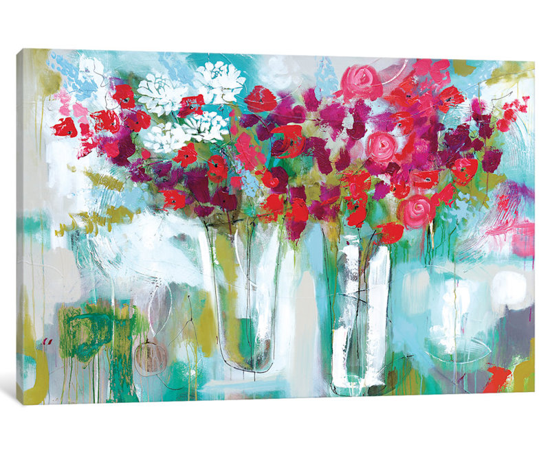 «Charmant» par Amanda J. Brooks - impression sur toile tendue, H 12 po x l 18 po x p 1,5 po, Toile tendue, Pas de tapis