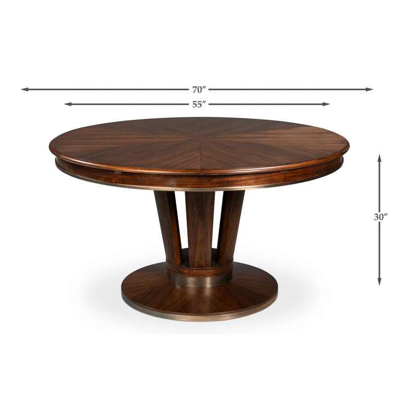 Soho Round Dining Table, 30"H x 66"L x 66"W