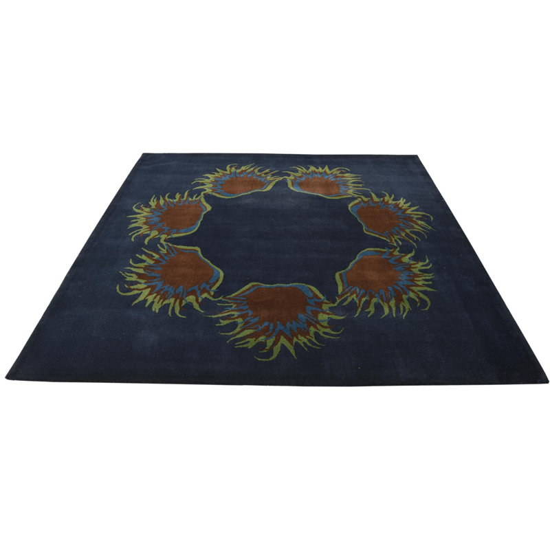 Tapis bleu marine 8 pi Pineland