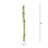 6Ft. Artificial Easter Egg Garland