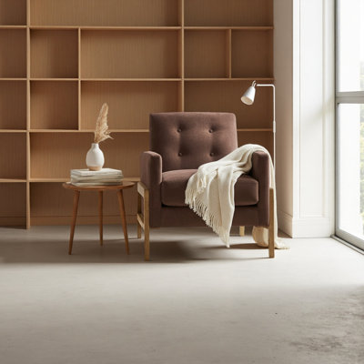 Fauteuil d'appoint capitonné