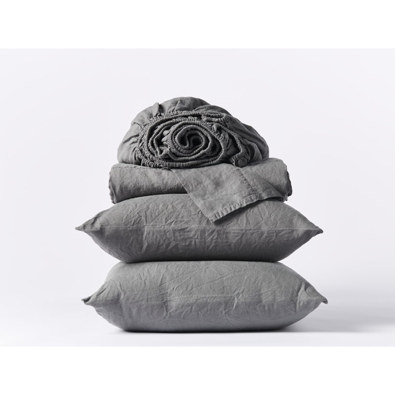 Full Slate Organic Cotton Percale Sheet Set