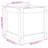 Latitude Run® Garden Planters 2 Pcs Solid Wood Pine-1371157339
