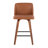 Lakyia Swivel Upholstered Counter Stool with Metal Frame