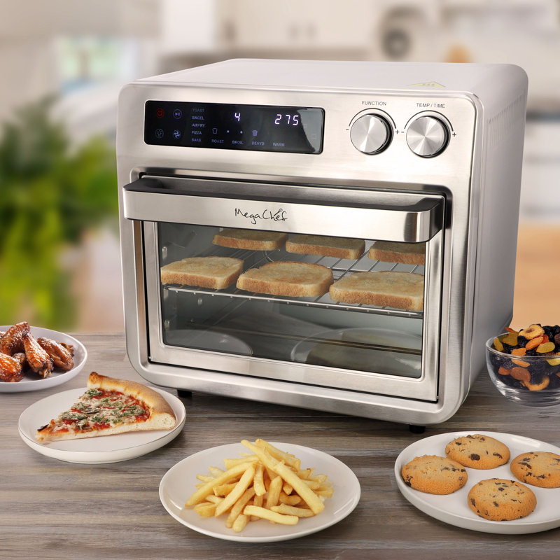 MegaChef 25 Liter Digital Electric Multi-Function Air Fryer and Counter Top Oven
