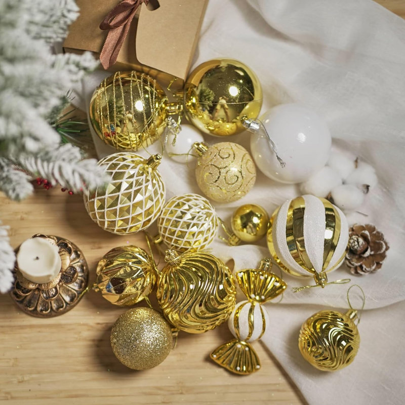 Décoration de Noël arbre, Or
