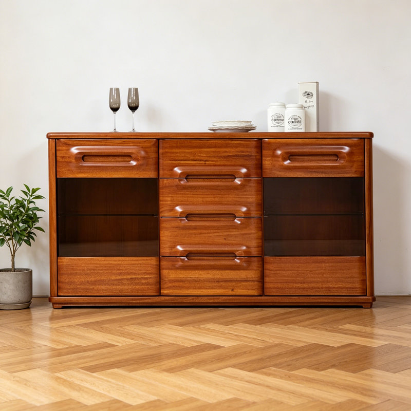 Chinese-style retro minimalist sideboard