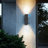 Outdoor Dusk-To-Dawn Sensor Wall Lights - 6-Pack IP65 Waterproof Aluminum Design-454188934