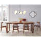 Glint 6 Light Metal Dimmable Sphere Chandelier