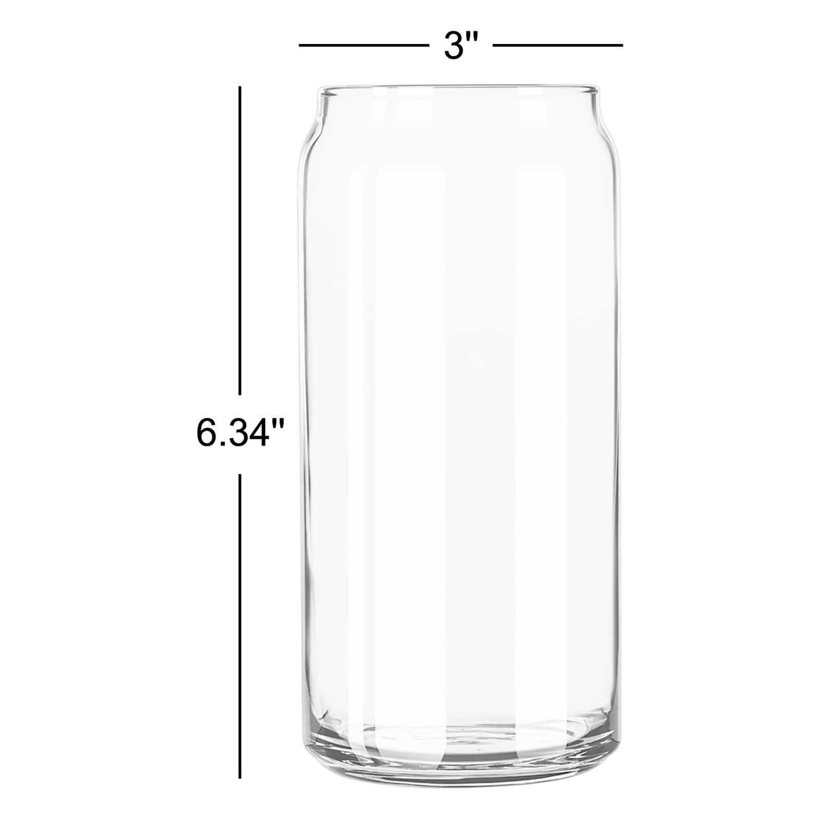 Libbey Classic Can XL Tumbler Glass, 20-ounce, Set of 4
