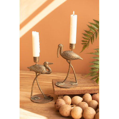 ENSEMBLE DE DEUX PORTE-BOUGIES ANTI-BOUGIE