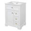 Meuble-lavabo avec lavabo et 3 tiroirs de rangement-2066236872