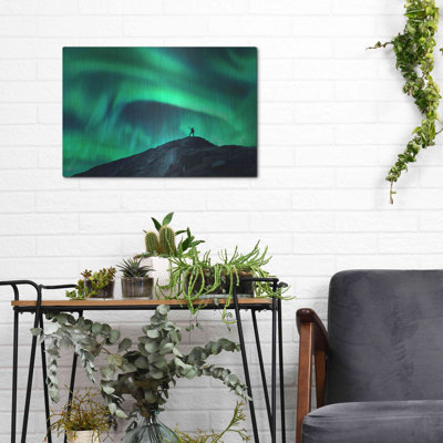 «Northern Lights and Woman» par Luxe