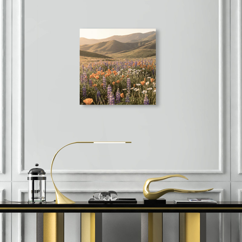 Lavender Hill Print by Oliver Gal, 16" H x 16" W, Gallery Wrapped