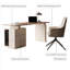 Bureau de rangement durable laqué