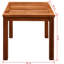 Delmare 6 - Person Acacia Wood Patio Dining Set with Oval Table