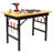 Portable Folding Work Table with Measuring Tape and Angle Finder,Portable Folding Workbench,Workshop Tool Bench