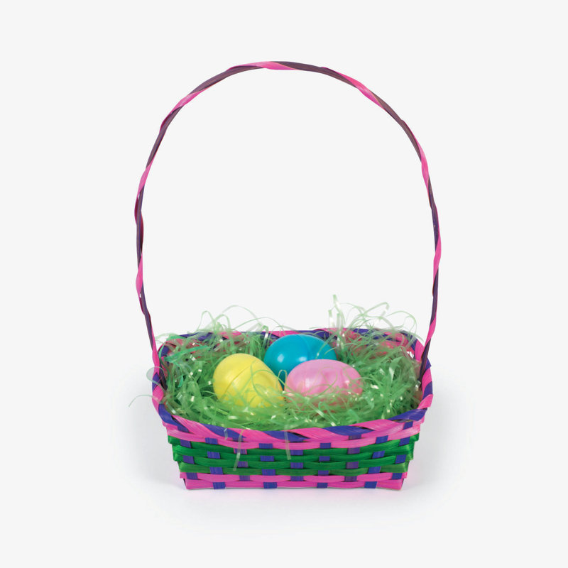 The Holiday Aisle® Wicker Decorative Basket