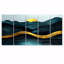 «Quiet Bold Mountain In Gol Harmony I - Bold Art - Lake House, ensemble d'art mural-245950085-245950080