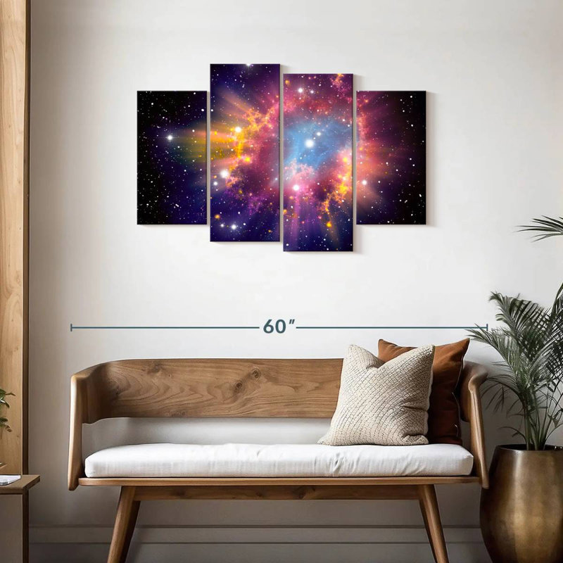 Oberle Stellar Supernova Explosion, 27" H x 43" W