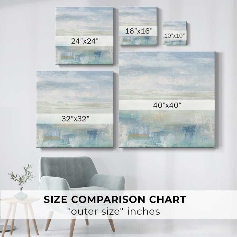 Mountain Mist III - Toile tendue avec châssis, H 16 po x l 16 po