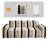 Winter Plush Sofa Slipcover - Thick Velvet Furniture Protector, Pet-Friendly Design,Fits 2-Seater Couch-1196603260-1199545877