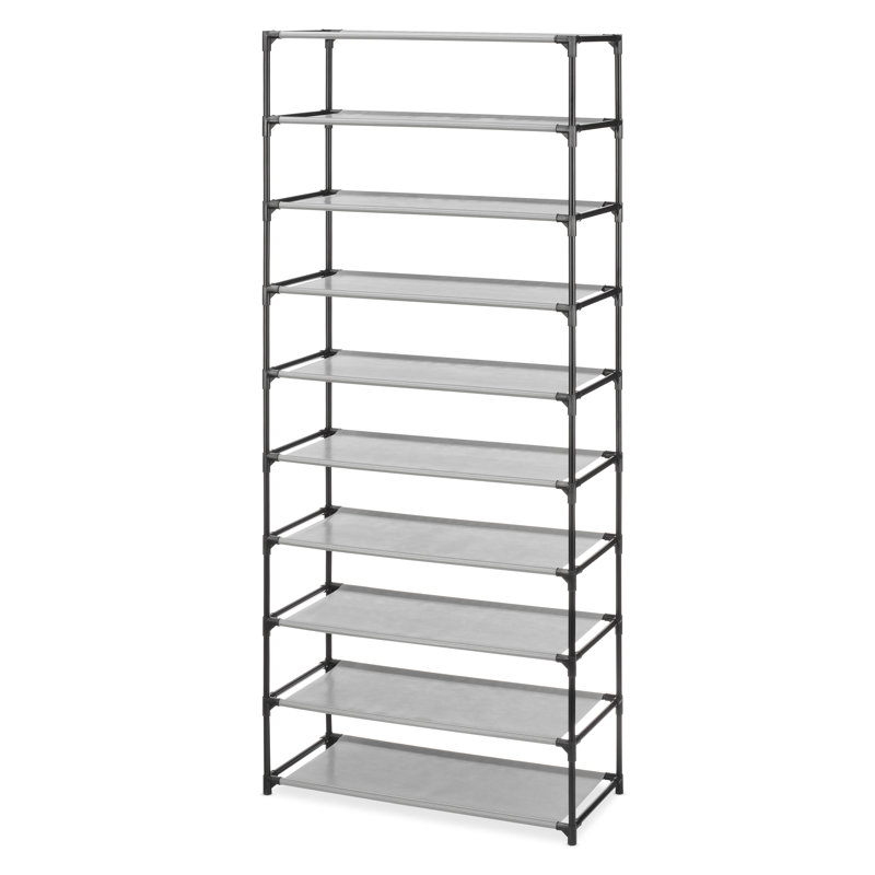 Étagère à 10 niveaux H 58,6 po x l 23,9 po x P 11,25 po