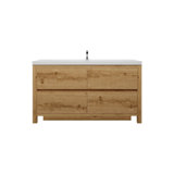 Bethalto 59.06'' Single Bathroom Vanity with Acrylic Top