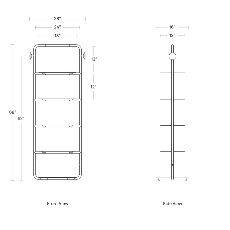 Garden Party Shelving System, White