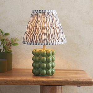 Bobble Table Lamp, Pearl Grey