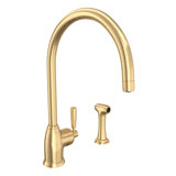 Holborn™ Single Hole Kitchen Faucet With C Spout And Sidespray