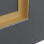 Manche en L décoratif en aluminium de 0,5 po, L 72 po-105793872