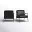 Ensemble de 2 fauteuils en cuir Avers Vegan-101549721