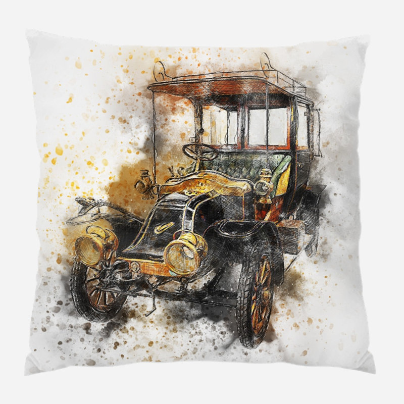 Coussin de voiture Morristown, Microsuède, Intérieur