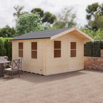 The Kipling Tongue & Groove Log Cabin 12x12w