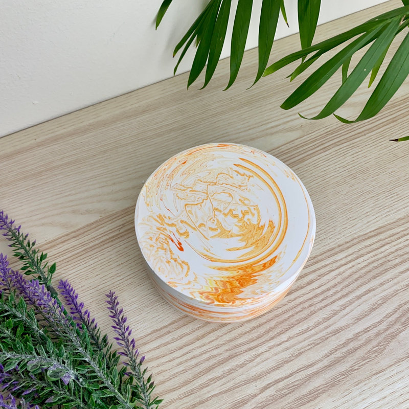 Storage Pot, Orange