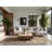 Soft Plush Estrada July 4Th Modern & Contemporary Abstract Area Rug in Brown – Beige Binding-344538505