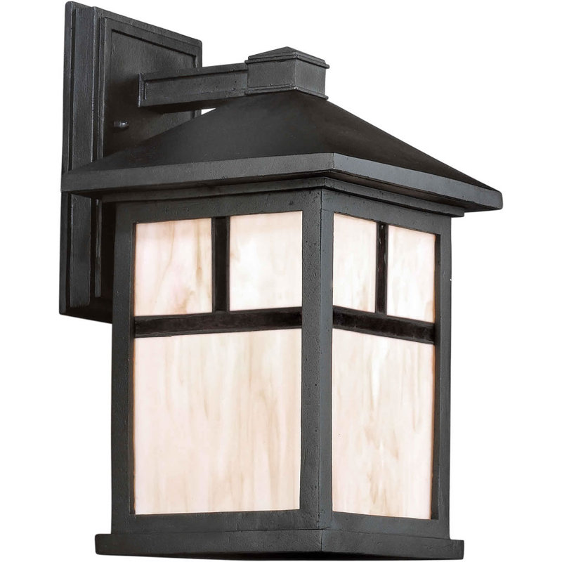 Lakshana Wall Light, Black / 14" H x 8" W x 9" D/Incandescent
